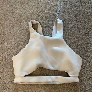 Cleo harper white cutout sports bra